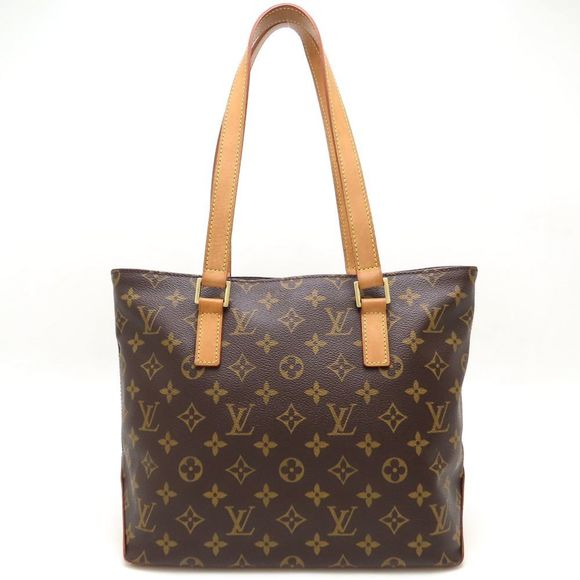 LOUIS VUITTON Brown Monogram Tote Bag - Picture 1 of 10